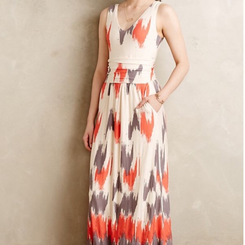 Maeve Anthropologie Sabine maxi dress XS